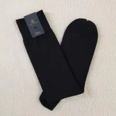 【新品】Tabio ソックス 黒ロング 27-29cmのサムネイル