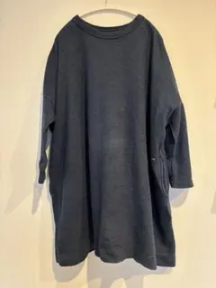 未使用品・タグ付き♡45R ウールスウェット　トレーナー　Rロゴ入り　丸首 未使用品・タグ付き♡45R ウールスウェット トレーナー Rロゴ