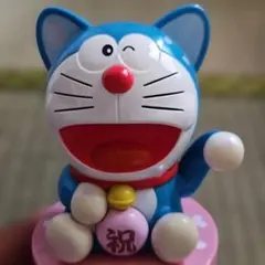 ドラえもん 招き猫 ソーラーフィギュア ウインク 希少 - メルカリ