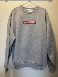 RODEO CROWNS WIDE BOWL BIG BOXロゴスウェット／