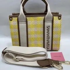 SAMANTHAVEGA サマンサ ベガ バッグ ショルダーバッグ　イエロー