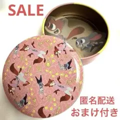 プチキャン ジュディ　ニック　ズートピアお揃い柄のシール（店頭完売品）付き