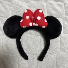 ミニーマウス耳カチューシャ　ディズニー
