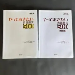 やっておきたい英語長文500