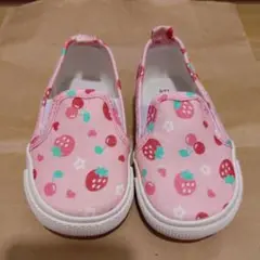 いちご　さくらんぼ　スリッポン　13cm