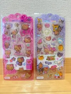 【正規品】ドロップジェリーシール　キティ日焼けギャル　サンリオ日焼けサマー