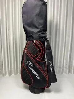 GG17 Riviera リヴィエラ キャディバッグ 黒×赤 5分割 軽量 GG17 Riviera リヴィエラ キャディバッグ 黒×赤 5分割 軽量 - メルカリ