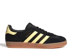 4*n様 adidas Gazelle ブラック/イエロー スニーカー