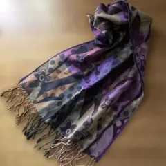 多色デザイン マフラー イタリア製　美品