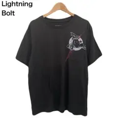 70s ビンテージLightning Bolt 希少パイル サーフシャツ 70s ヴィンテージ ライトニング ボルト オールドサーフTシャツ デッド