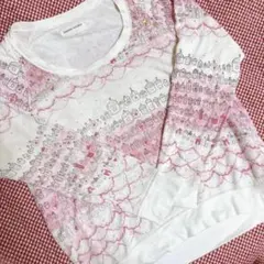 ツモリチサト＊トップス＊ピンク＊ハウス＊猫＊ハート＊ねこ星＊スター＊ラメゴールド