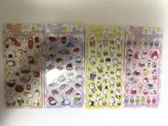 ま*さ様 【国内正規品】【即日発送】たまごあし　ぷっくりシール　4枚セット