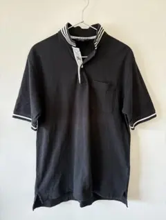 BURBERRY GOLF ブラックポロシャツ M バーバリー