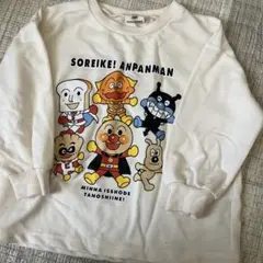 アンパンマン長袖トレーナーTシャツ100しまむらバースデイミュージアム