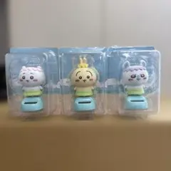 ちいかわ ゆらゆらソーラー 3種セット うさぎ、モモンガ、ハチワレ