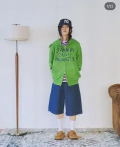 COMMON GULL PRODUCT グリーンパーカー