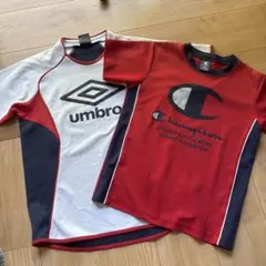 UMBRO Championサッカーシャツ プラクティスシャツ 2着セットのサムネイル