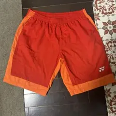 ヨネックス ハーフパンツ レッドオレンジ