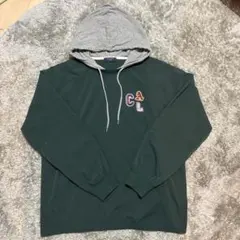 BACK NUMBER パーカー グリーン Lサイズのサムネイル