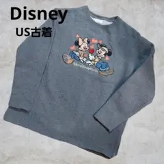 最終価格レアUS古着⭐ヴィンテージ 刺繍 ディズニー スウェット　S