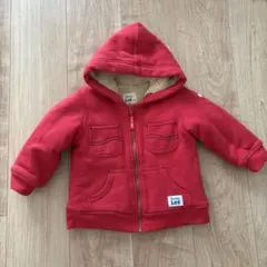 Buddy Lee 赤 フード付き　ボア　パーカー