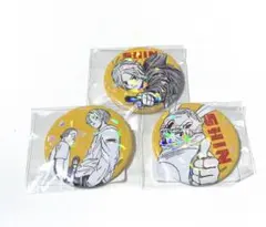 SAKAMOTO DAYS オールスター缶バッジ シン 3種セット 未開封