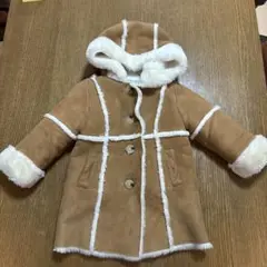 baby GAP フェイクファーコート　ムートン　95