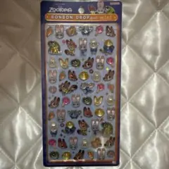 正規品　ボンボンドロップシール　ミニ　ズートピア