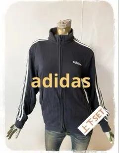 ☘️T16304☘️adidas メンズ ジャージ セットアップ 上下 S