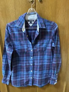 TOMMY HILFIGER チェック柄シャツ 6 (Petite)
