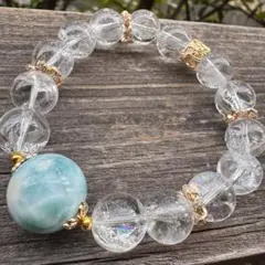 ラリマー ブレスレット