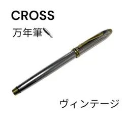 CROSS ヴィンテージ 万年筆　ボールペン　シルバー　ゴールド　ペンのサムネイル
