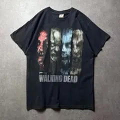 アメリカ古着 半袖Tシャツ ウォーキングデッド　海外ドラマ 黒 M 938
