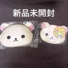 コリラックマ　レア　ガマ口お財布　コインケース　顔型合皮ポシェット　リラックマ