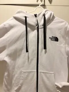 THE NORTH FACE ホワイトパーカー Sサイズ