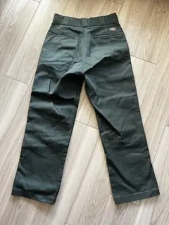 グリーン ワークパンツ