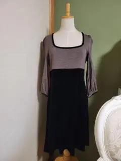 フォクシー　茶色ワンピース