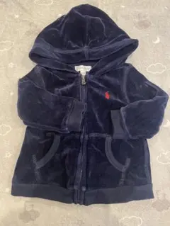 Ralph Lauren フード付きトレーナー 9M ネイビー