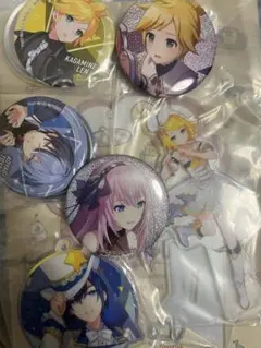 鏡音リン レン 巡音ルカ 青柳冬弥 カイト SEGAラッキーくじ グリ缶 セット