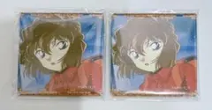 名探偵コナンランド メモリアル缶バッジガチャ 灰原哀　2点