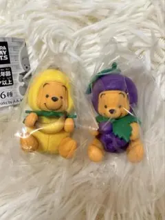 ディズニーストア東京ディズニーリゾート店　限定復刻デザイン　プー　バナナ　ぶどう