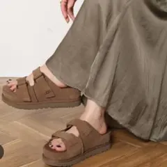 【UGG/アグ】W GOLDENSTAR HI SLIDE 23