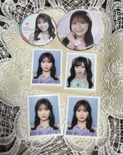 ＝LOVE 諸橋沙夏　缶バッジ　IDフォト