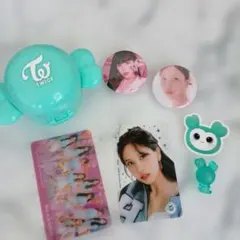 TWICE ミナ グッズセット リングコレクション トレカ 缶バッジ シール