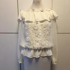 INGNI トップス　オフショルダー　白