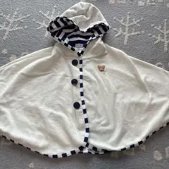 ミキハウス　ベビーポンチョ