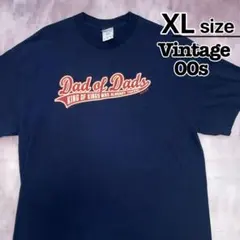 00s　Tennessee River　Tシャツ　XL　ネイビー　プリント　古着