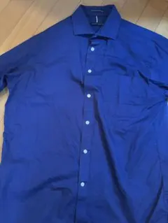 TOMMY HILFIGER ネイビー長袖シャツ