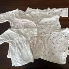 ミキハウスコンビ肌着　短肌着　ミトン　セット