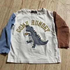 恐竜 ハンバーガー Tシャツ 100cmのサムネイル